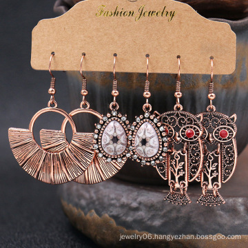 TSE002  hot sale Boho style alloy Earrings Set For Women Girl wholesale jewelry